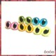 5 PAIRS 12mm Mixed Opaque Colors Plastic Cat eyes, Safety eyes, Animal Eyes, Round eyes